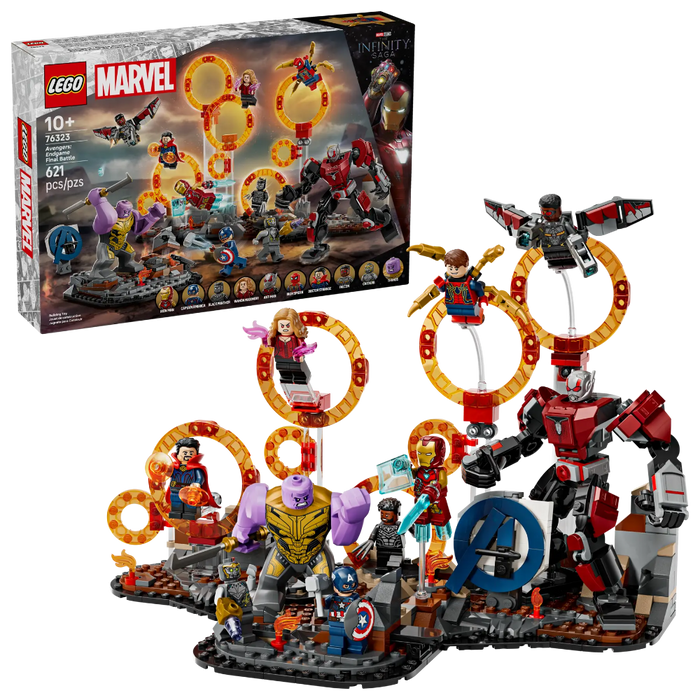 Lego 76323 Super Heroes Marvel Avengers: Endgame Final Battle (621 Pieces)-Construction-LEGO-Toycra