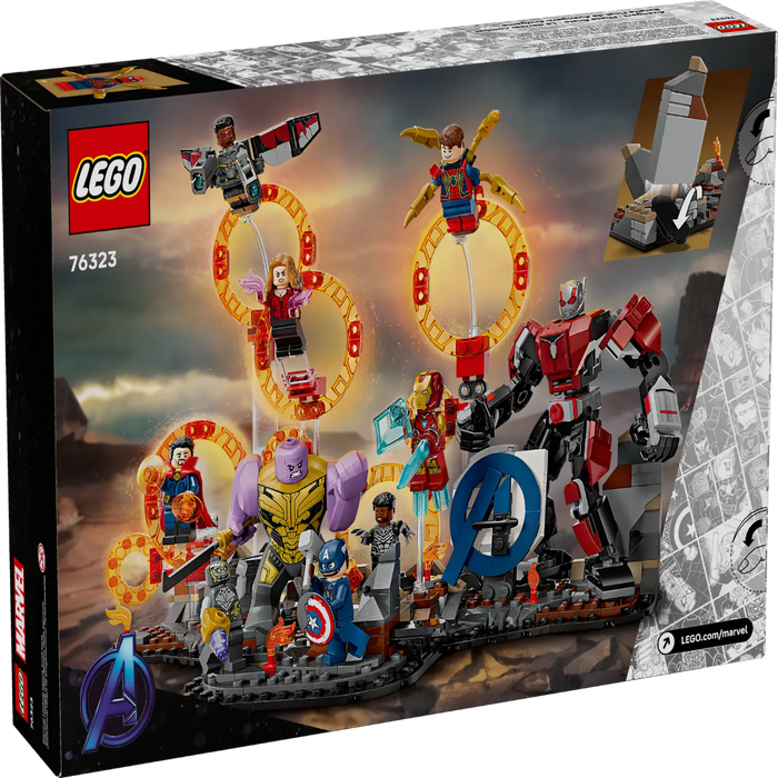 Lego 76323 Super Heroes Marvel Avengers: Endgame Final Battle (621 Pieces)-Construction-LEGO-Toycra