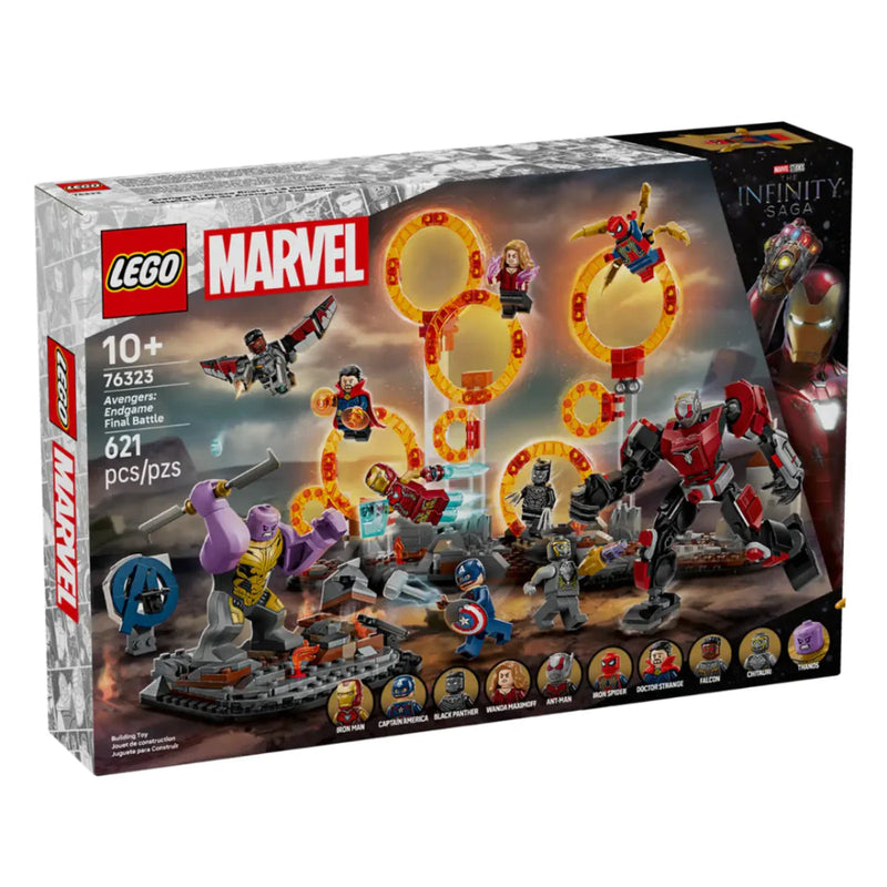 Lego 76323 Super Heroes Marvel Avengers: Endgame Final Battle (621 Pieces)