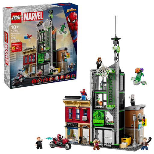 Lego 76324 Super Heroes Marvel Spider-Man vs. Oscorp (808 Pieces)-Construction-LEGO-Toycra