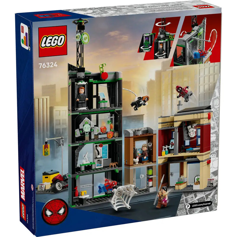 Lego 76324 Super Heroes Marvel Spider-Man vs. Oscorp (808 Pieces)
