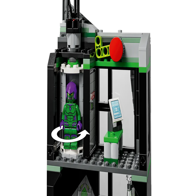 Lego 76324 Super Heroes Marvel Spider-Man vs. Oscorp (808 Pieces)
