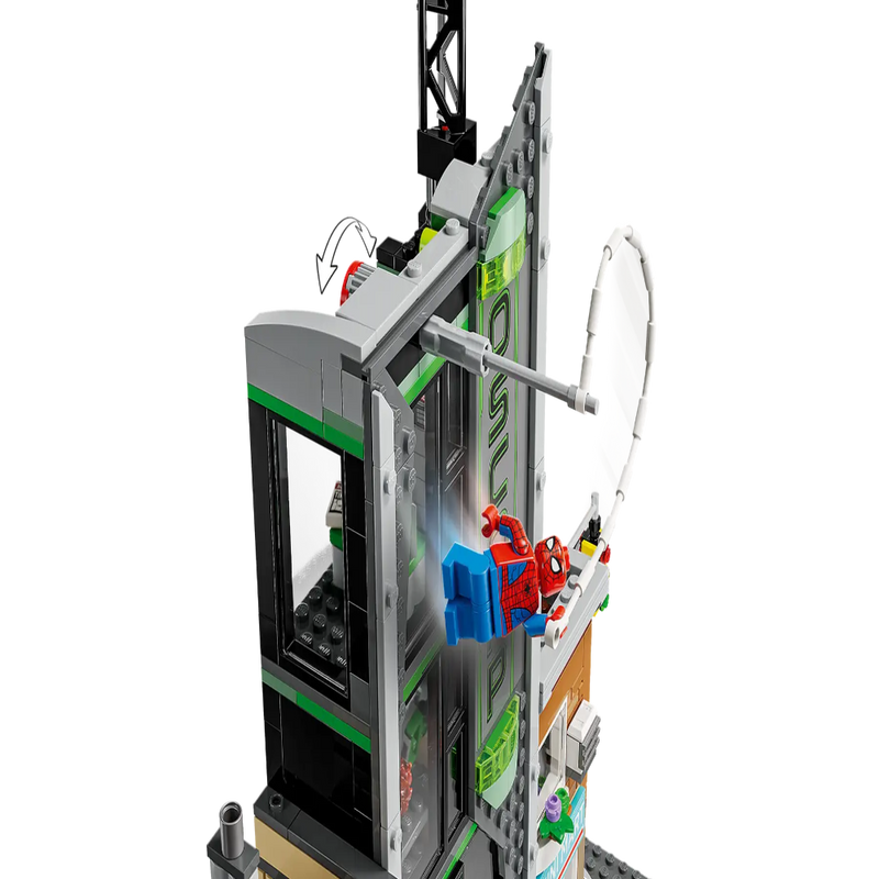 Lego 76324 Super Heroes Marvel Spider-Man vs. Oscorp (808 Pieces)