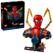 Lego 76326 Super Heroes Marvel Iron Spider-Man Bust (379 Pieces)