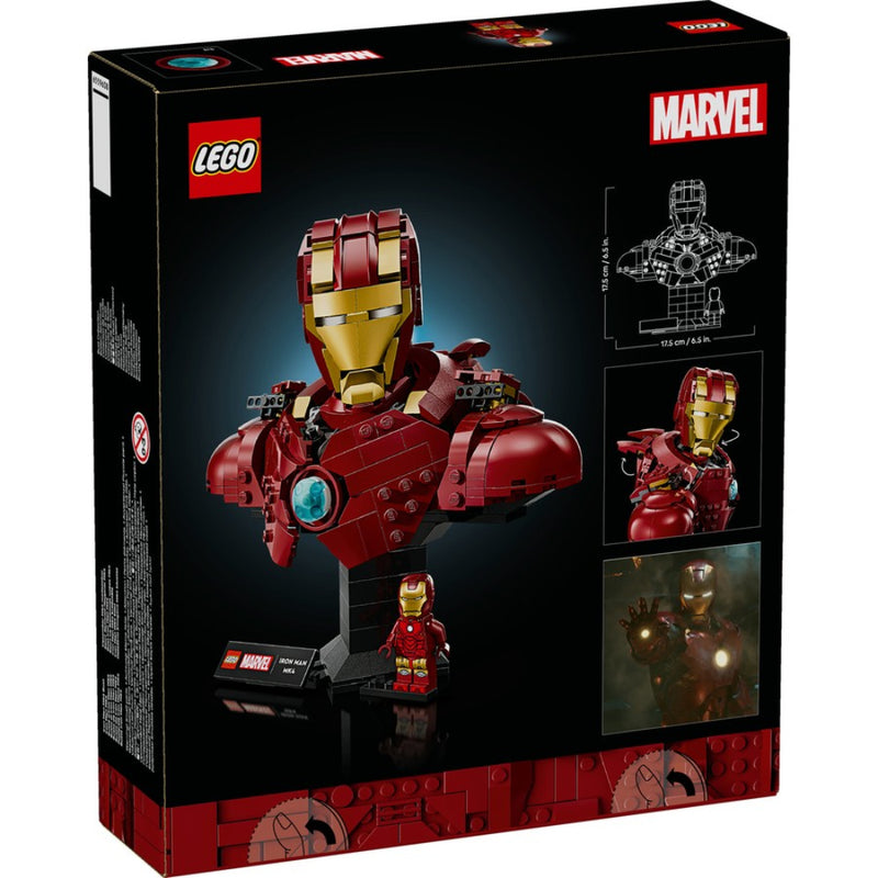 Lego 76327 Super Heroes Marvel Iron Man MK4 Bust (436 Pieces)