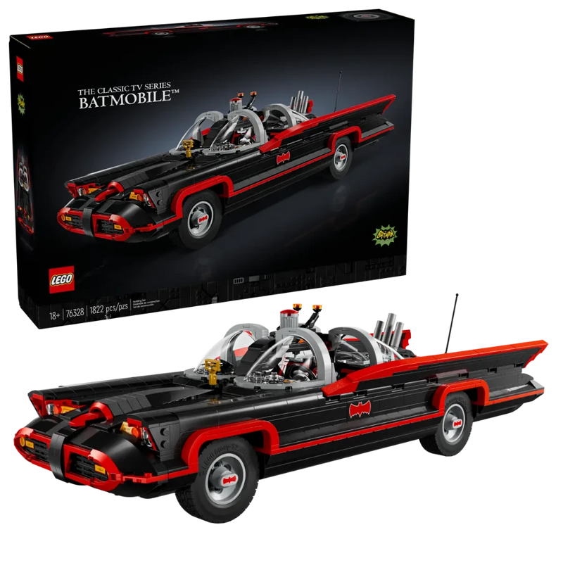 Lego 76328 Batman Batman The Classic TV Series Batmobile (1822 Pieces)