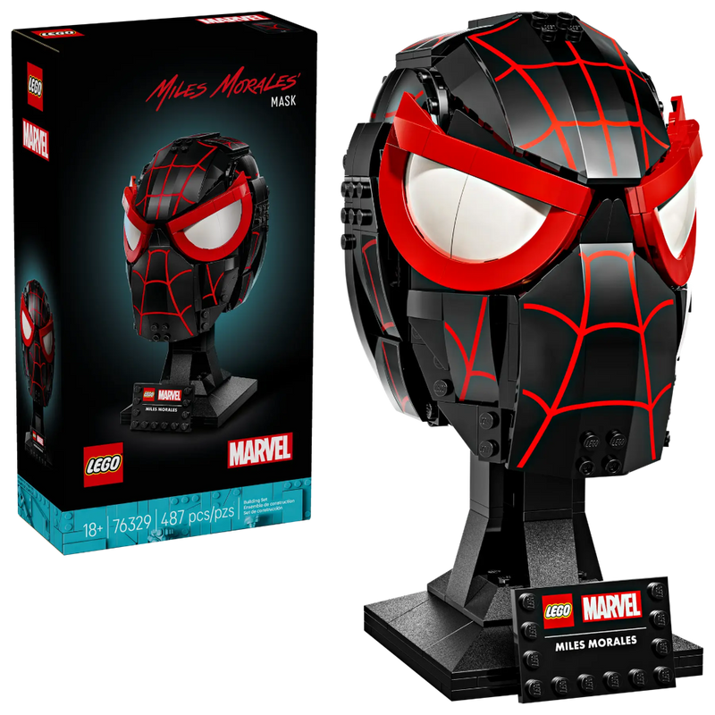 Lego 76329 Super Heroes Marvel Miles Morales' Mask (487 Pieces)