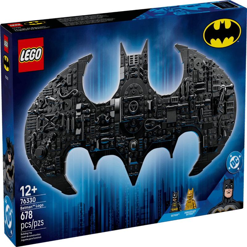 Lego 76330 Super Heroes DC Batman Logo (678 Pieces)-Construction-LEGO-Toycra