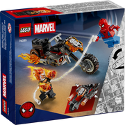 Lego 76335 Super Heroes Marvel Spider-Man Vs. Ghost Rider Motorcycle (72 Pieces)