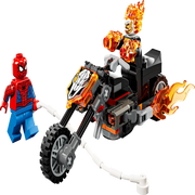 Lego 76335 Super Heroes Marvel Spider-Man Vs. Ghost Rider Motorcycle (72 Pieces)
