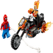 Lego 76335 Super Heroes Marvel Spider-Man Vs. Ghost Rider Motorcycle (72 Pieces)-Construction-LEGO-Toycra