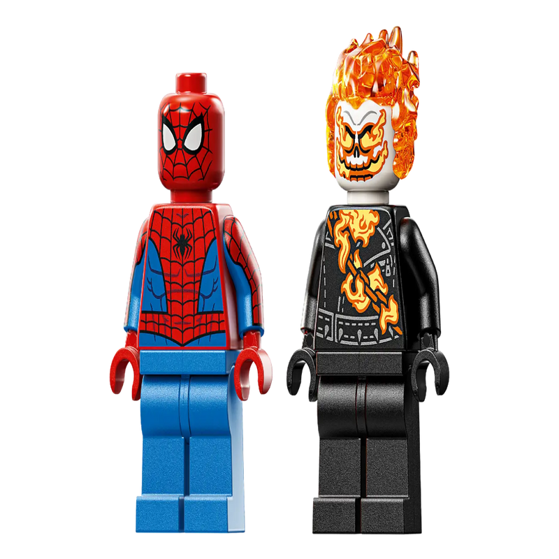 Lego 76335 Super Heroes Marvel Spider-Man Vs. Ghost Rider Motorcycle (72 Pieces)