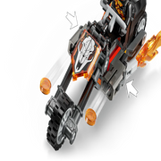 Lego 76335 Super Heroes Marvel Spider-Man Vs. Ghost Rider Motorcycle (72 Pieces)