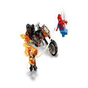 Lego 76335 Super Heroes Marvel Spider-Man Vs. Ghost Rider Motorcycle (72 Pieces)