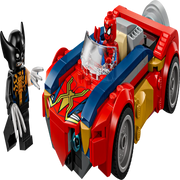 Lego 76336 Super Heroes Marvel Spider-Man Car Vs. Venomized Wolverine (134 Pieces)
