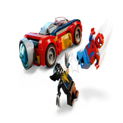 Lego 76336 Super Heroes Marvel Spider-Man Car Vs. Venomized Wolverine (134 Pieces)