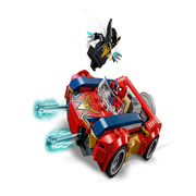 Lego 76336 Super Heroes Marvel Spider-Man Car Vs. Venomized Wolverine (134 Pieces)