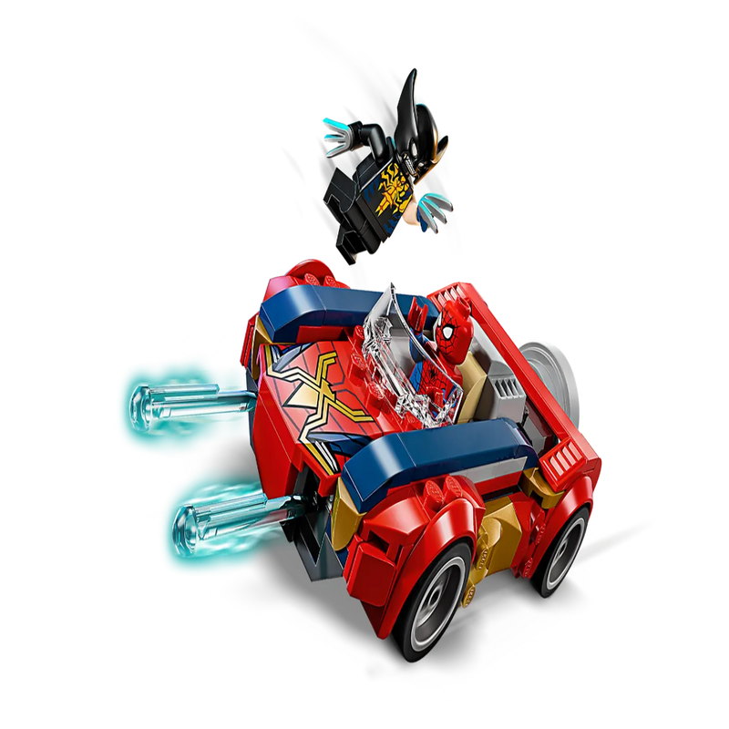 Lego 76336 Super Heroes Marvel Spider-Man Car Vs. Venomized Wolverine (134 Pieces)