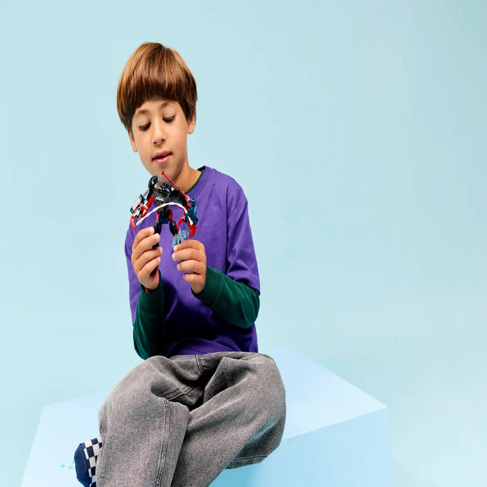 Lego 76337 Super Heroes Marvel Miles Morales Mech Vs. Spider-Man 2099 (135 Pieces)-Construction-LEGO-Toycra