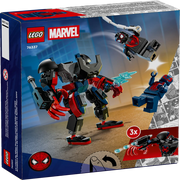 Lego 76337 Super Heroes Marvel Miles Morales Mech Vs. Spider-Man 2099 (135 Pieces)