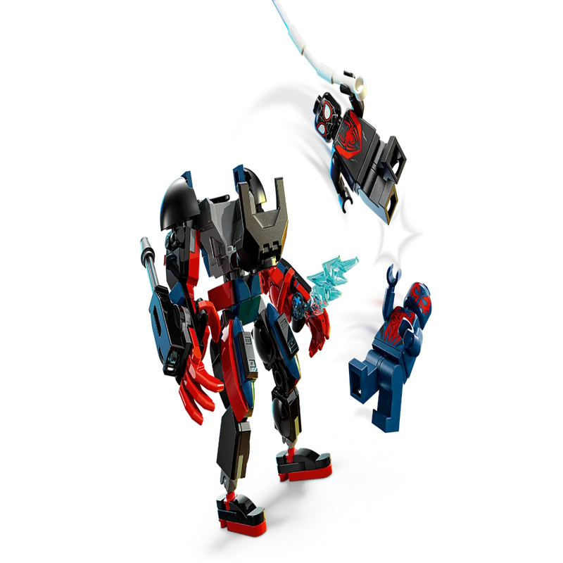 Lego 76337 Super Heroes Marvel Miles Morales Mech Vs. Spider-Man 2099 (135 Pieces)