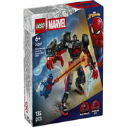 Lego 76337 Super Heroes Marvel Miles Morales Mech Vs. Spider-Man 2099 (135 Pieces)