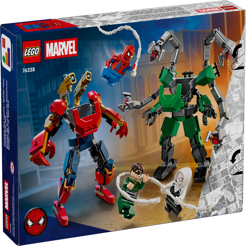 Lego 76338 Super Heroes Marvel Mech Battle: Spider-Man Vs. Doc Ock (315 Pieces)