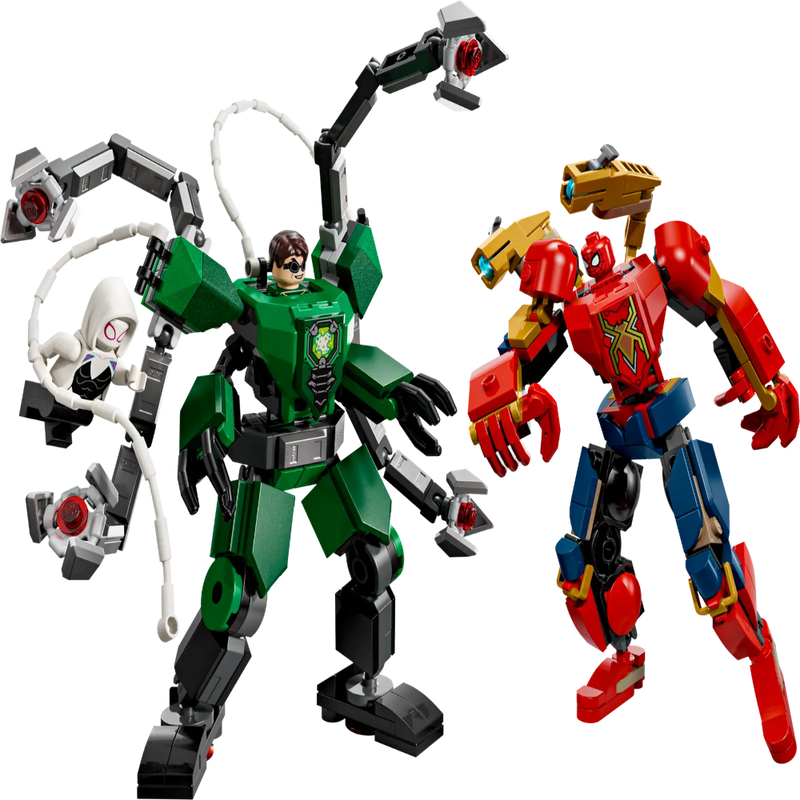 Lego 76338 Super Heroes Marvel Mech Battle: Spider-Man Vs. Doc Ock (315 Pieces)