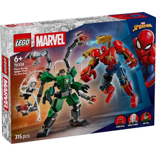 Lego 76338 Super Heroes Marvel Mech Battle: Spider-Man Vs. Doc Ock (315 Pieces)-Construction-LEGO-Toycra