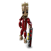 Lego 76341 Super Heroes Marvel Ravager Jumpsuit Groot (604 Pieces)
