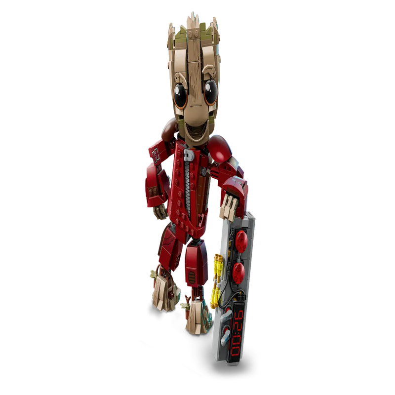 Lego 76341 Super Heroes Marvel Ravager Jumpsuit Groot (604 Pieces)