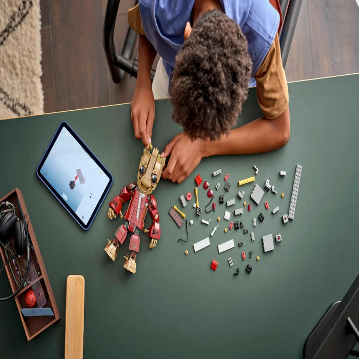 Lego 76341 Super Heroes Marvel Ravager Jumpsuit Groot (604 Pieces)-Construction-LEGO-Toycra