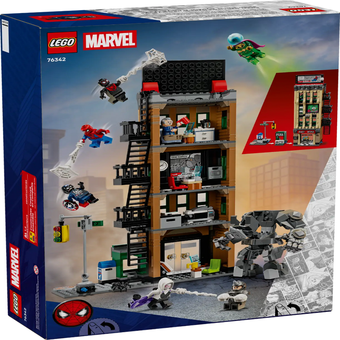 Lego 76342 Super Heroes Marvel Spider-Man Vs. Mysterio: The Daily Bugle (781 Pieces)-Construction-LEGO-Toycra