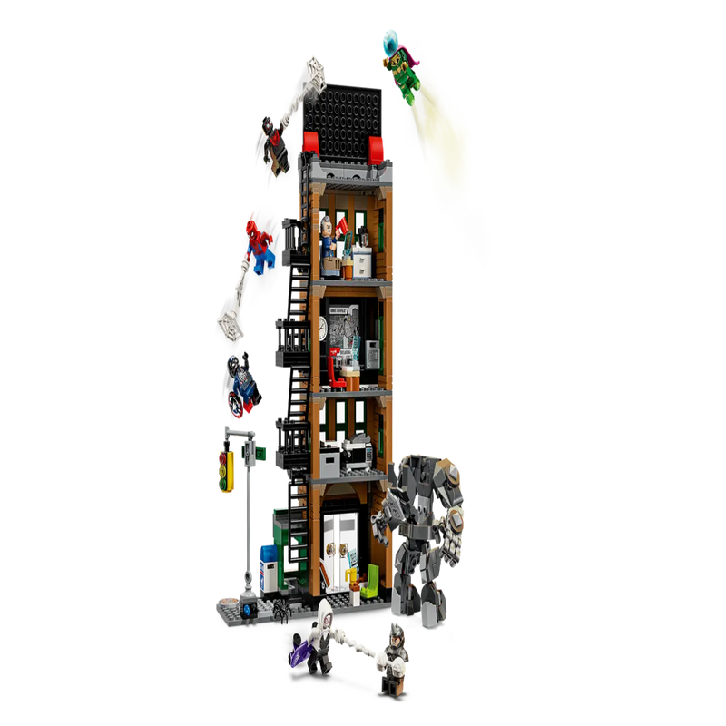 Lego 76342 Super Heroes Marvel Spider-Man Vs. Mysterio: The Daily Bugle (781 Pieces)