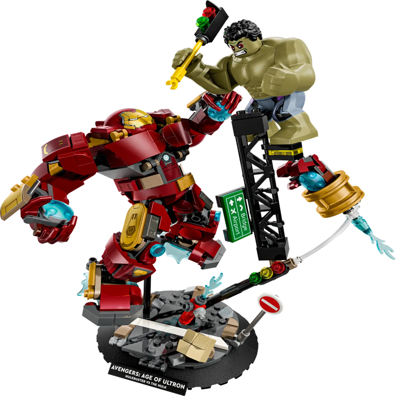 Lego 76343 Super Heroes Marvel Epic Battle: Hulkbuster Vs. The Hulk (413 Pieces)
