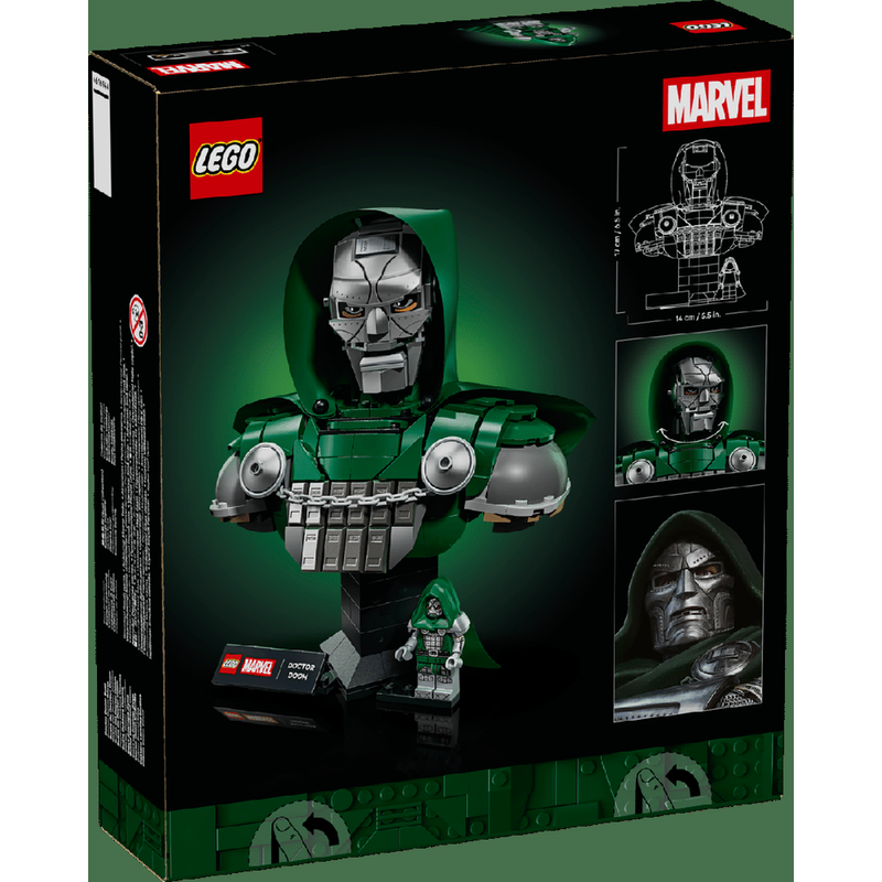 Lego 76345 Super Heroes Doctor Doom Bust (379 pcs)