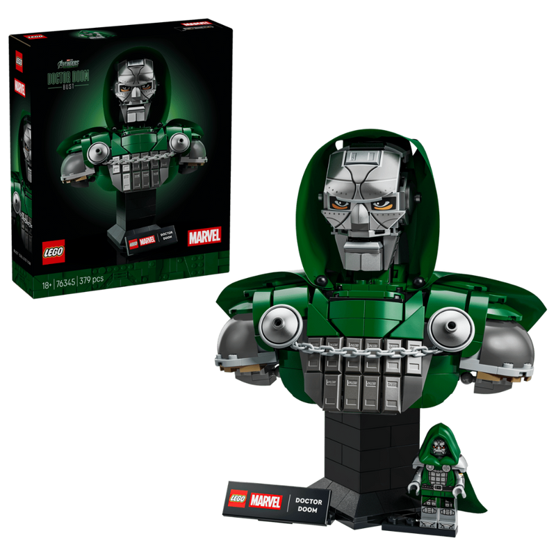 Lego 76345 Super Heroes Doctor Doom Bust (379 pcs)