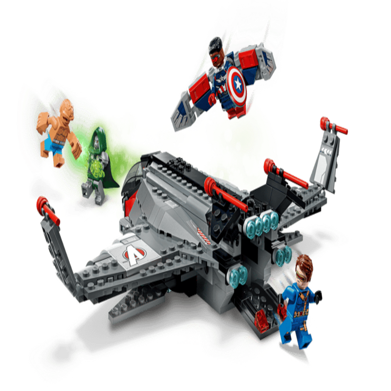 Lego 76347 Super Heroes Avengers:Doomsday Quinjet (433 pcs)