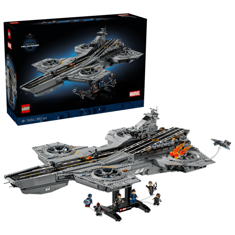 Lego 76354 Super Heroes Marvel S.H.I.E.L.D. Helicarrier (3057 Pieces)