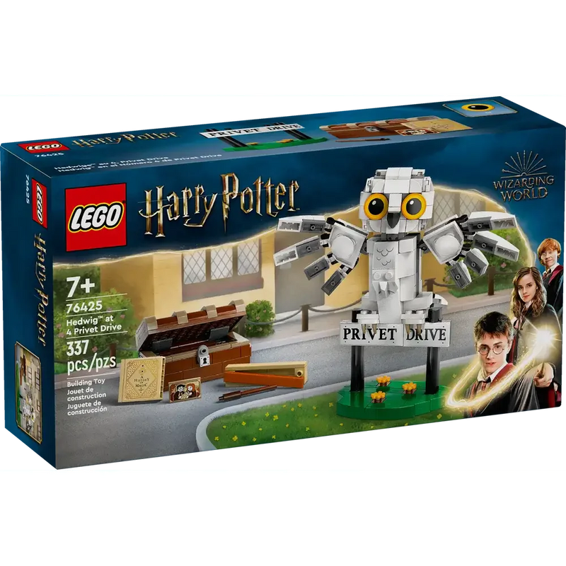 Lego 76425 Harry Potter Hedwig At 4 Privet Drive ( 337 Pieces)