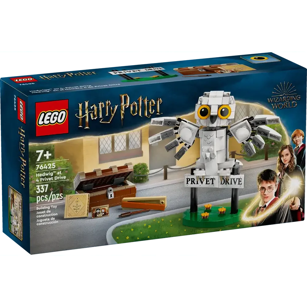 Lego 76425 Harry Potter Hedwig At 4 Privet Drive ( 337 Pieces)