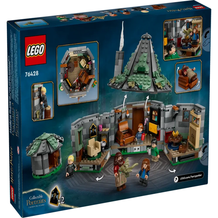 Lego 76428 Harry Potter Hagrid's Hut An Unexpected Visit (896 Pieces ...