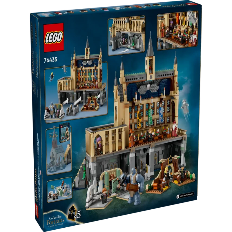 Lego 76435 Harry Potter Hogwarts Castle The Great Hall (1732 Pieces)