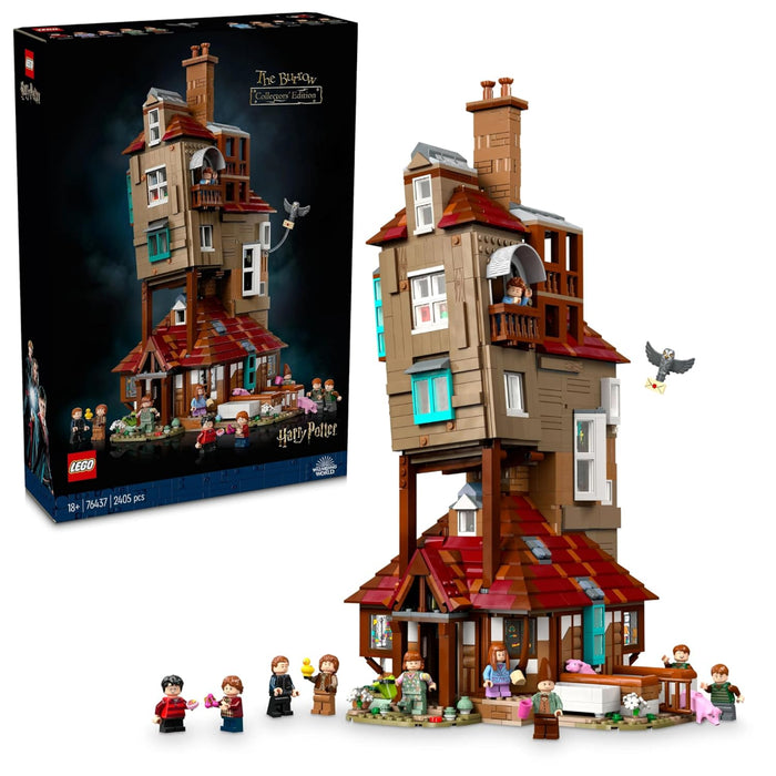 Lego 76437 Harry Potter The Burrow – Collectors' Edition (2405 Pieces)-Construction-LEGO-Toycra