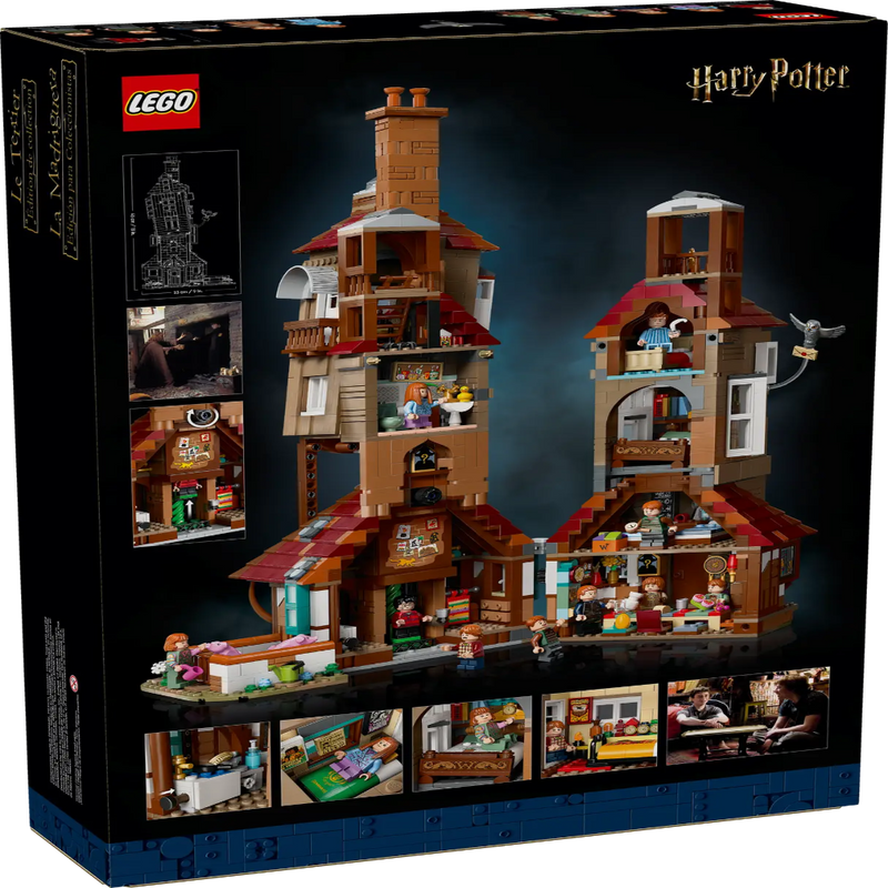 Lego 76437 Harry Potter The Burrow – Collectors' Edition (2405 Pieces)
