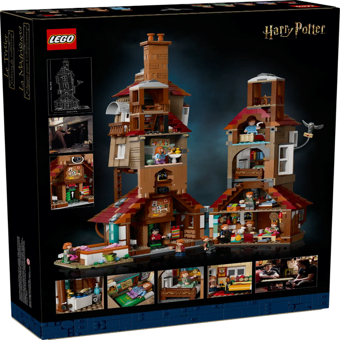 Lego 76437 Harry Potter The Burrow – Collectors' Edition (2405 Pieces)-Construction-LEGO-Toycra