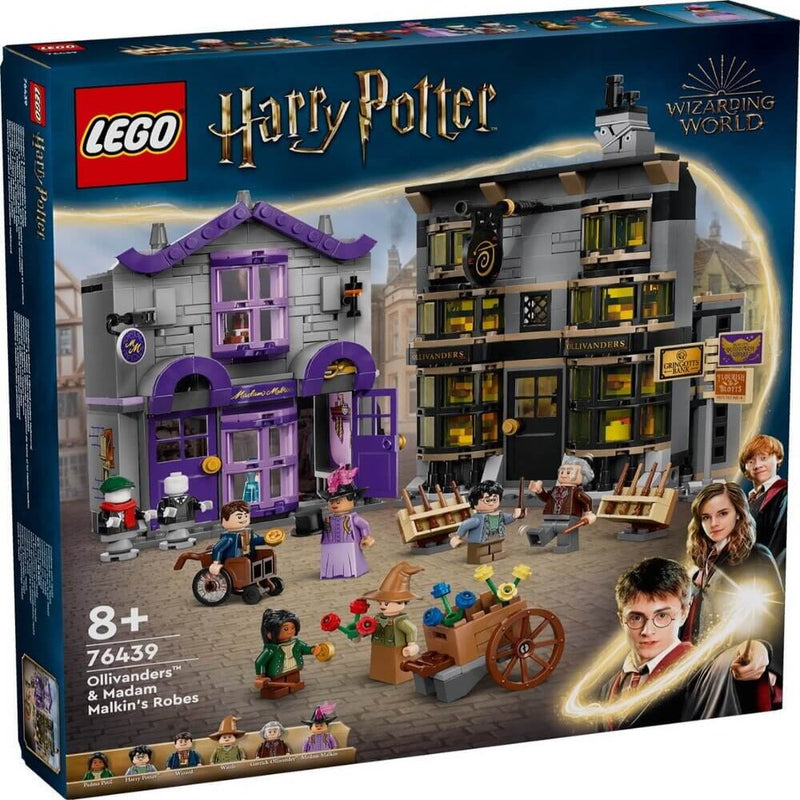 Lego 76439 Harry Potter Ollivanders & Madam Malkin's Robes (744 Pieces)