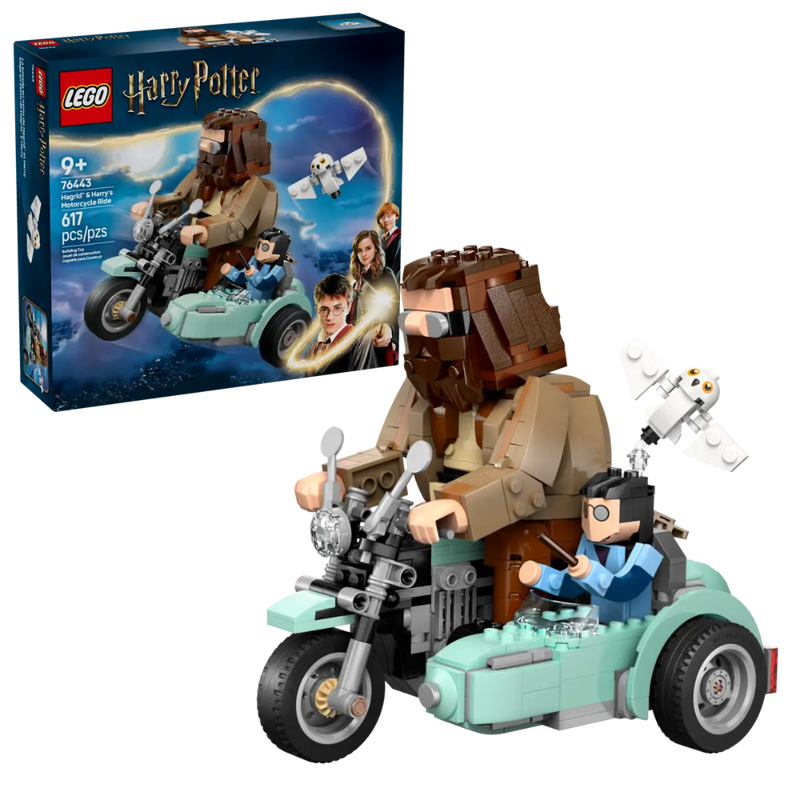 Lego 76443 Harry Potter Hagrid & Harry's Motorcycle Ride (617 Pieces)