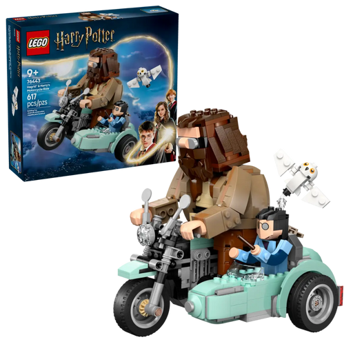 Lego 76443 Harry Potter Hagrid & Harry's Motorcycle Ride (617 Pieces)-Construction-LEGO-Toycra