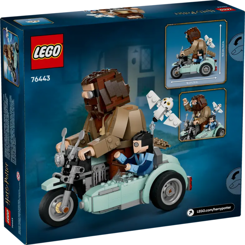 Lego 76443 Harry Potter Hagrid & Harry's Motorcycle Ride (617 Pieces)